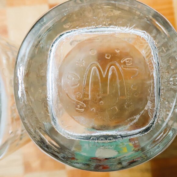 McDonalds Disney Micky Mouse Glass Cup Set of 2 Year 2000 - Picture 9 of 11